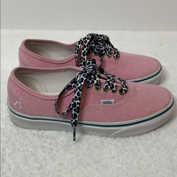 EUC Vans pink sneakers, size 8 women’s 6.5 men’s - Picture 1 of 10